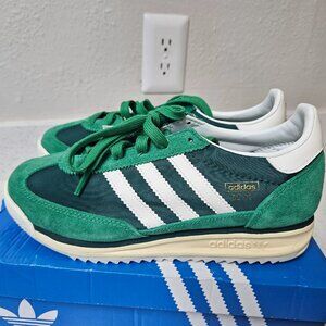Adidas SL 72 RS size 6.5 womens Green White New